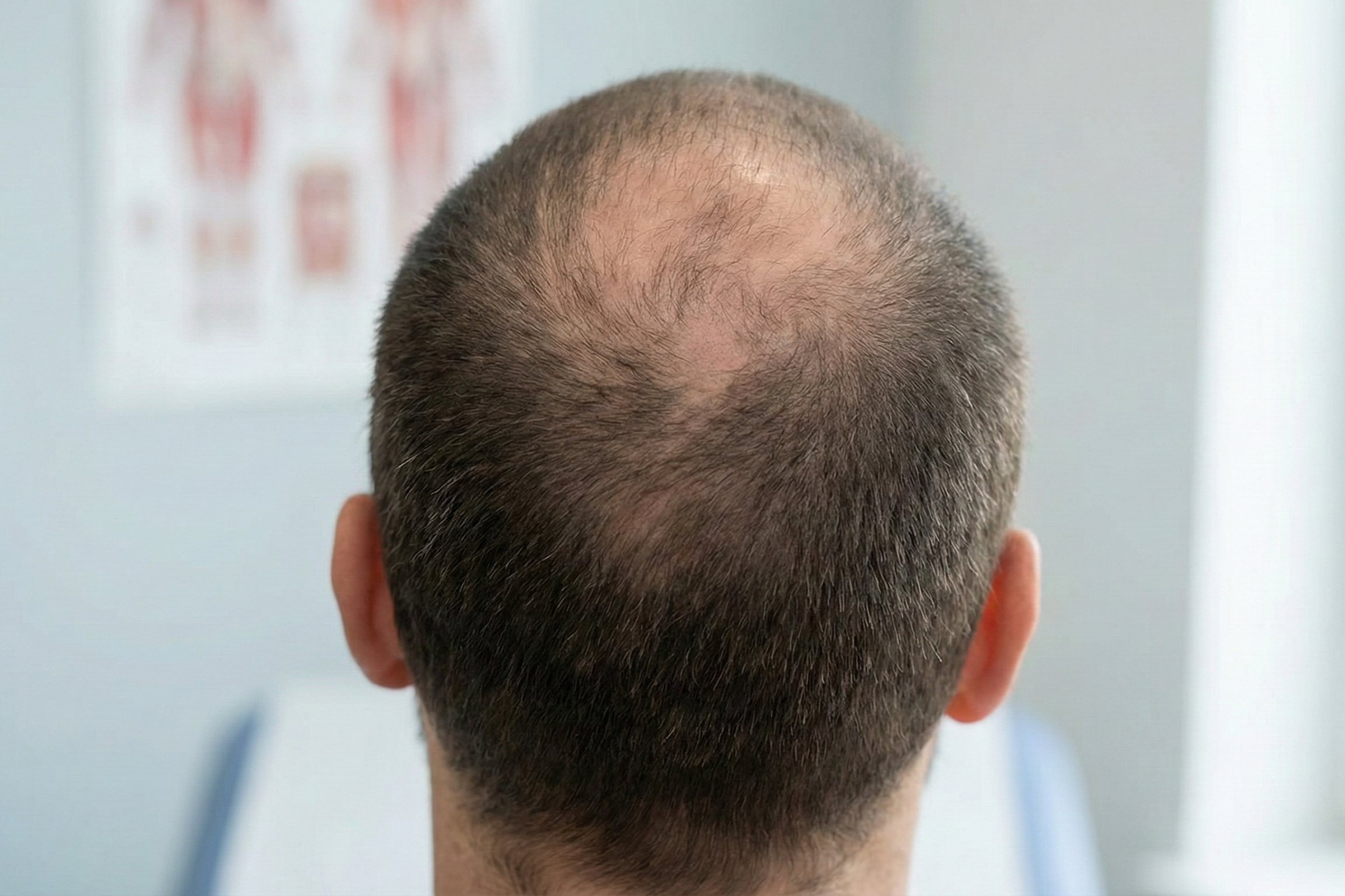 Before Hair Transplant Back